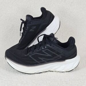 New Balance Fresh Foam X 1080v13 Women's 7.5B Black White Running Shoes W1080K13
